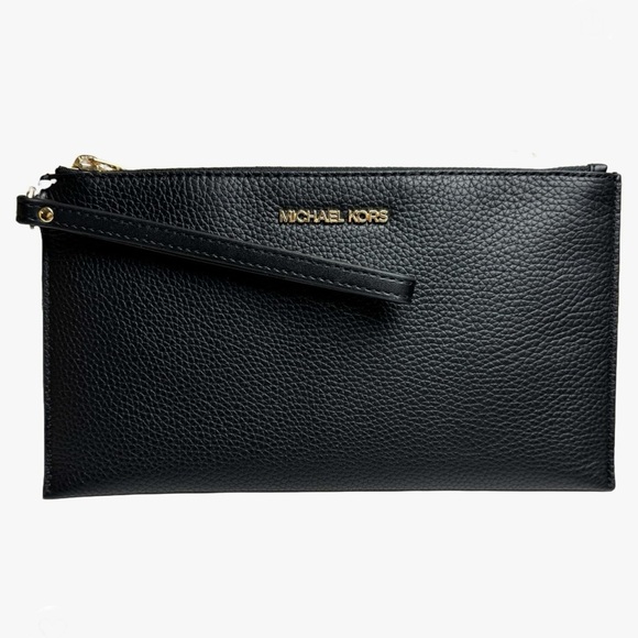 MICHAEL Michael Kors Handbags - Michale Kors | Black Leather Wristlet